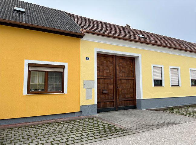 Fassade Renoviert